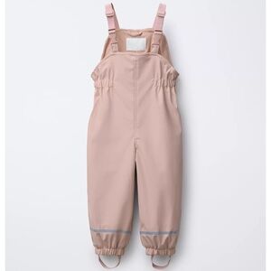 ZARA RUBBERIZED WATER-RESISTANT OVERALLS